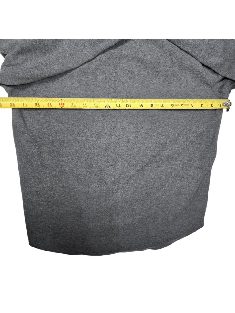 Dark Gray Mens Button-Up Long-Sleeve Shirt With Dual Chest Pockets - Size Small - Picture 9 of 10